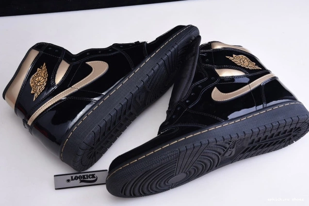 Cheap BLACK 1 AIR (2020) GOLD 555088-032 JORDAN HIGH RETRO METALLIC 0810